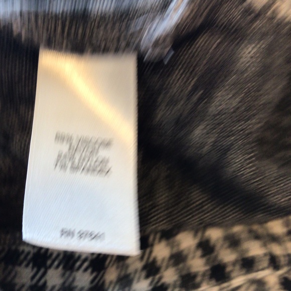 J. Jill 2X Ponte Check Tunic Top • Stretch Knit • Minimalist Classic Workwear - Picture 7 of 8